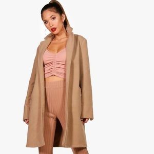 Oversized boyfriend coat